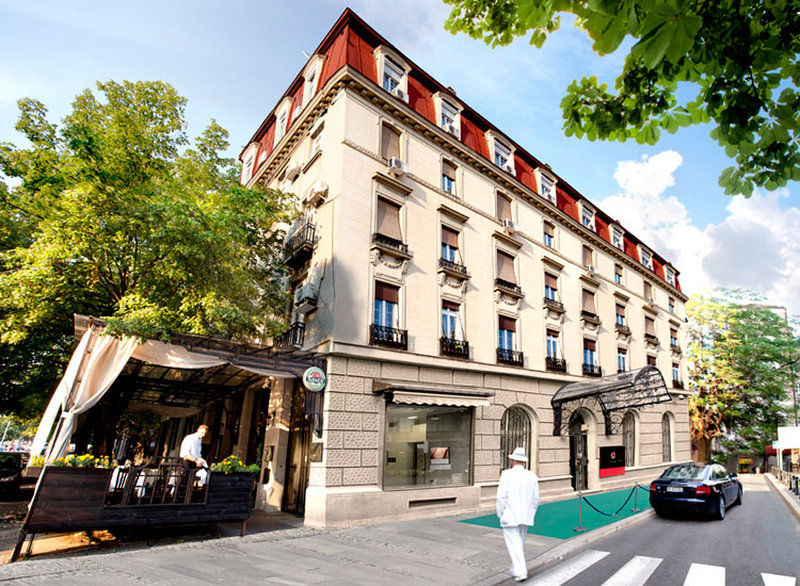 Hotel Manjez Centar Bělehrad Exteriér fotografie